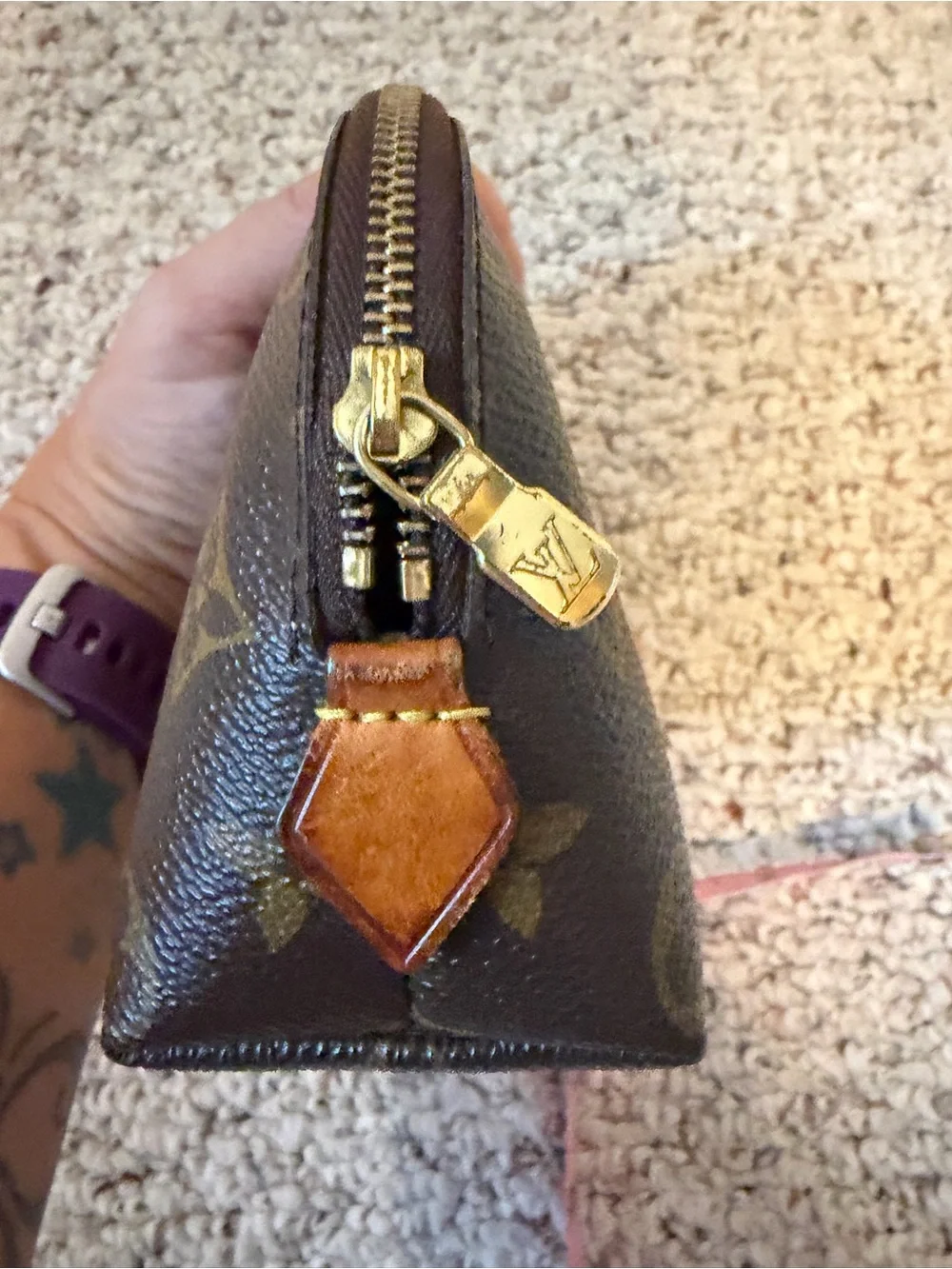 Louis Vuitton Monogram Cosmetic pouch PM